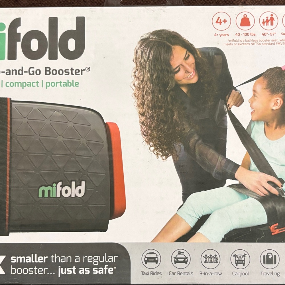 Black and Red Grab-and-Go Booster